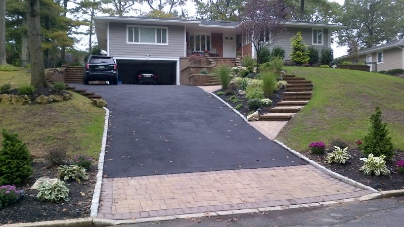 paver driveway apron