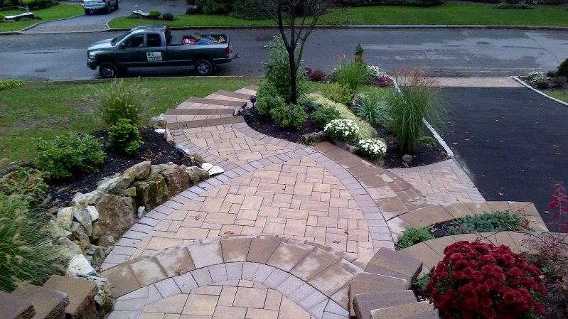 front landing and walkways
