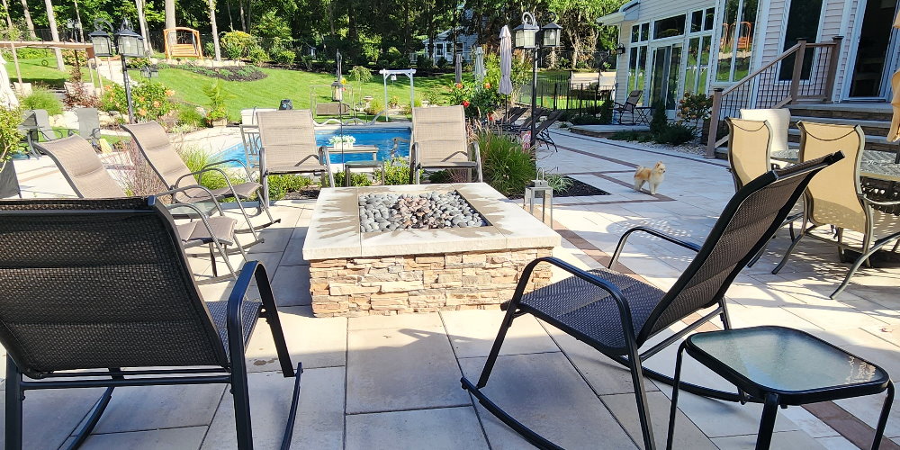 gas fire pit