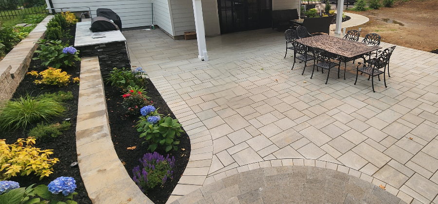 techo-bloc blu60 pavers greyed nickel